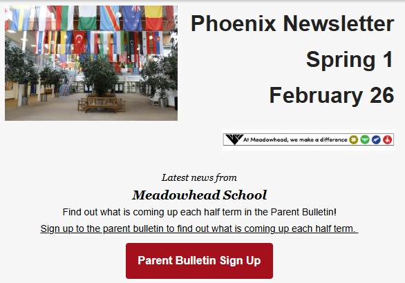 image of the newsletter heading