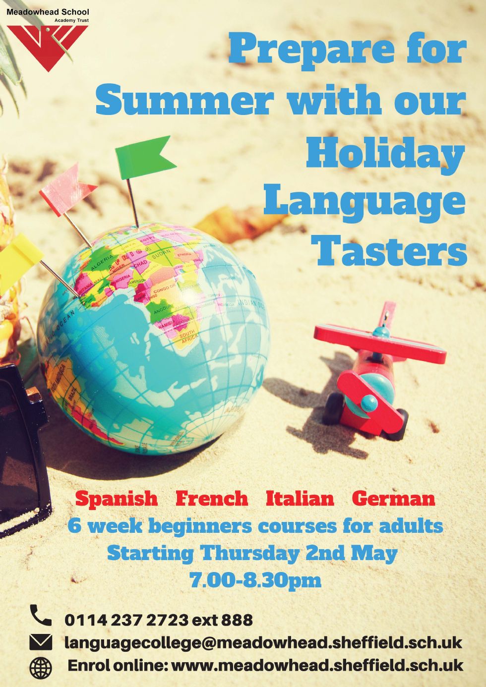  summer holiday language tasters