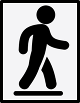 illustration of a person walking