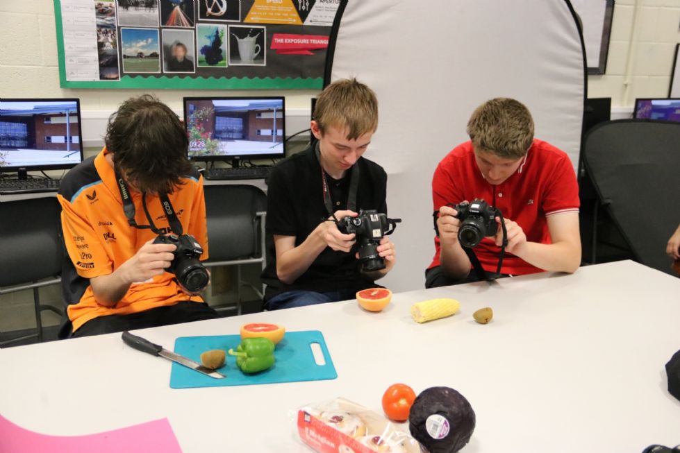 y10 taster day - photography