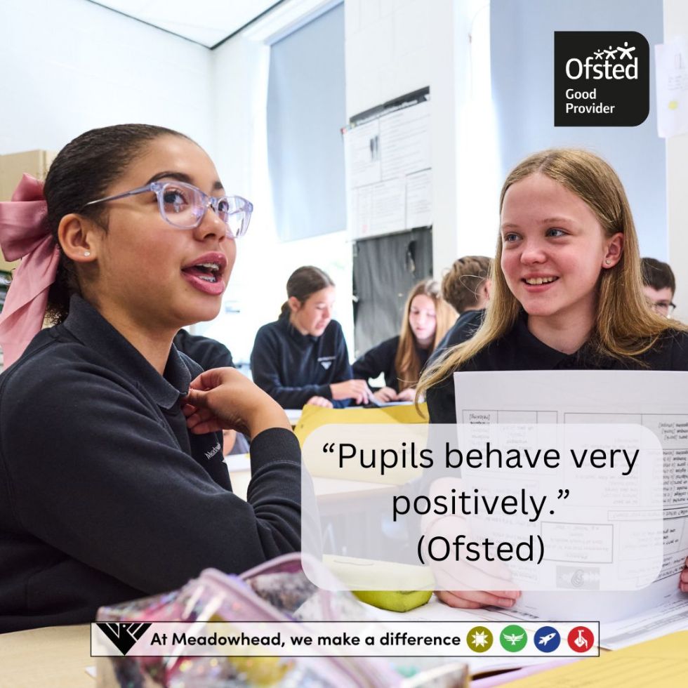 poster showing students in the classroom