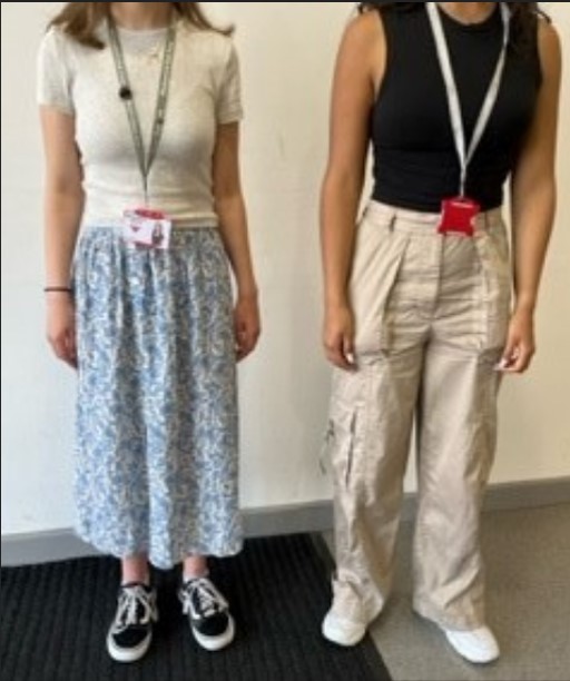 examples of acceptable dress in sixth form