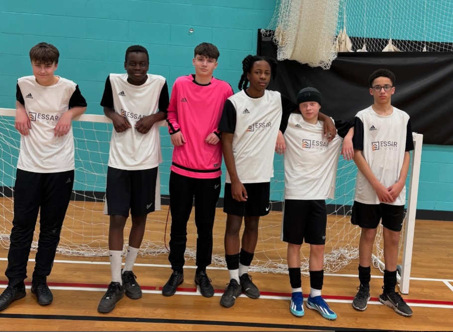 Y9 Futsal team photo