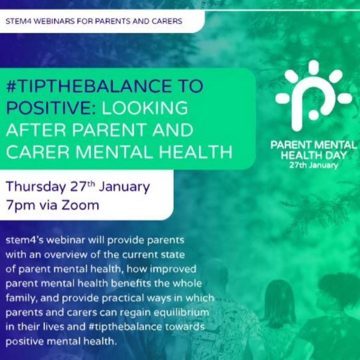 Parent Mental Health Day 27th January 2022 - Meadowhead School